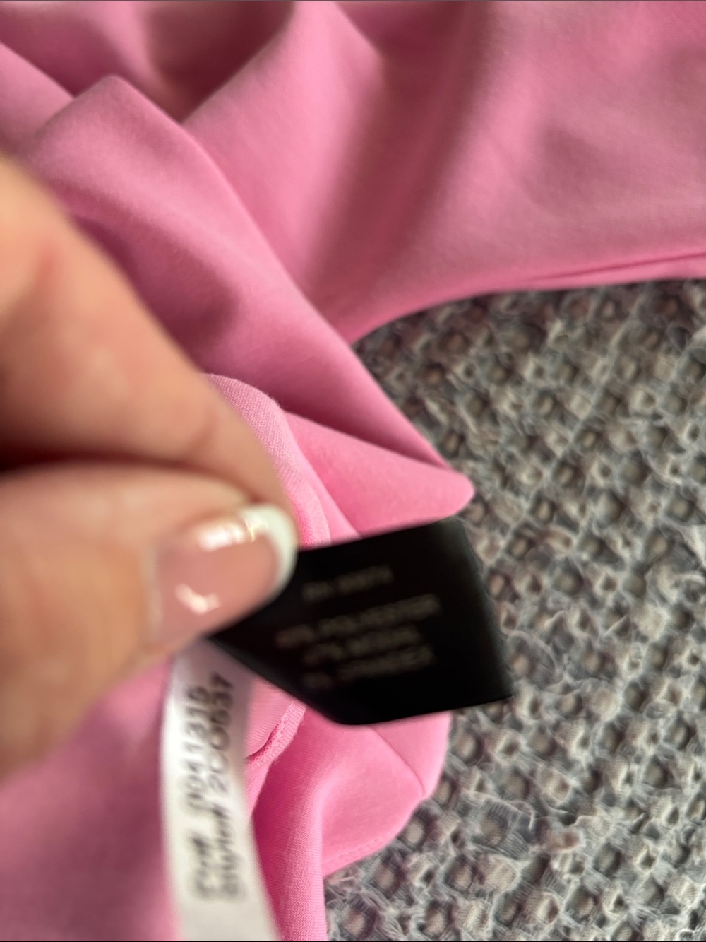Boston Proper Pink Draped Robe and Drawstring Pants Set - Picture 7 of 7
